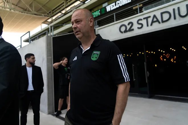 MichelleS_tv's tweet photo. #AustinFC Sporting Director Rodolfo Borrell on parting ways with Josh Wolff: 

“Progression is essential, and looking forward, we’ll now immediately begin a search for a new manager who can help us translate our ambition into consistent, high-level performance.”#MLS #Verde https://t.co/G5gpUMDZxK