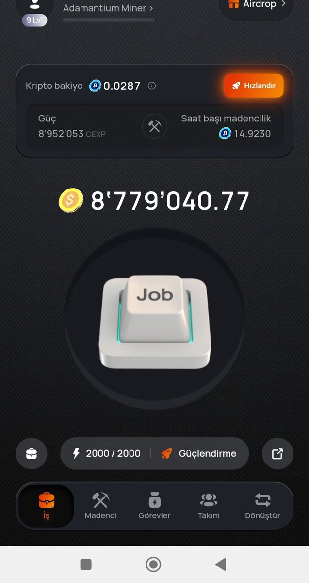 #cex
Takıma katıl, ödülleri paylaşalım. 
t.me/cexio_tap_bot?…