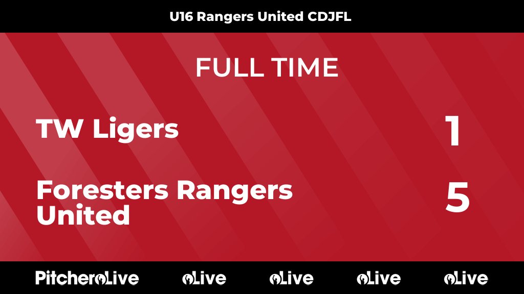 FULL TIME: TW Ligers 1 - 5 Foresters Rangers United
#TWLFOR #Pitchero
forestersfc.com/teams/146509/m…