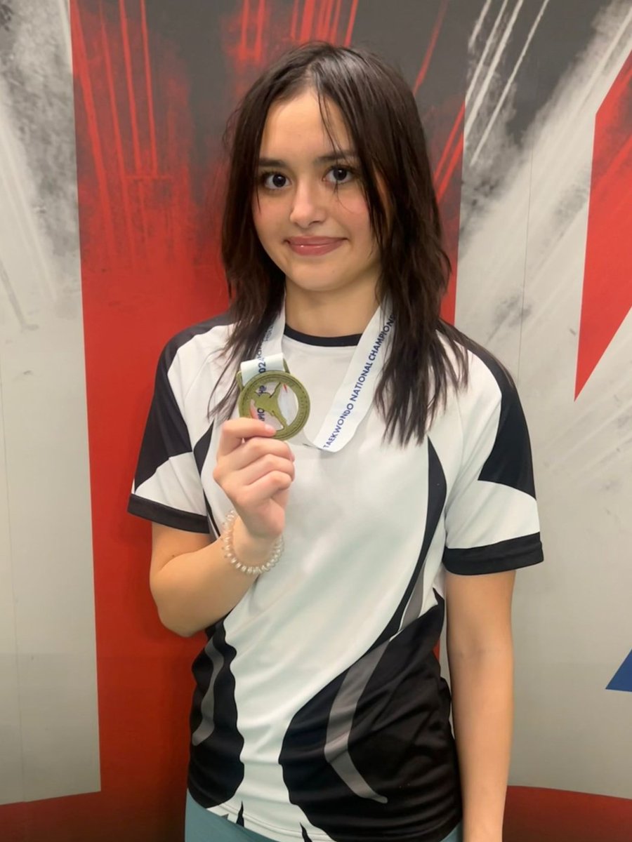 emilyxtkd's tweet photo. So happy to win Gold at @BritTaekwondo National Championships 2024 - tough win this year against strong opponents. Thank you Claire and Poppy @GajokTaekwondo, for everything, thanks also to @TeamSportsAid for your support #BackingTheBest. https://t.co/P2D6mHPBhs