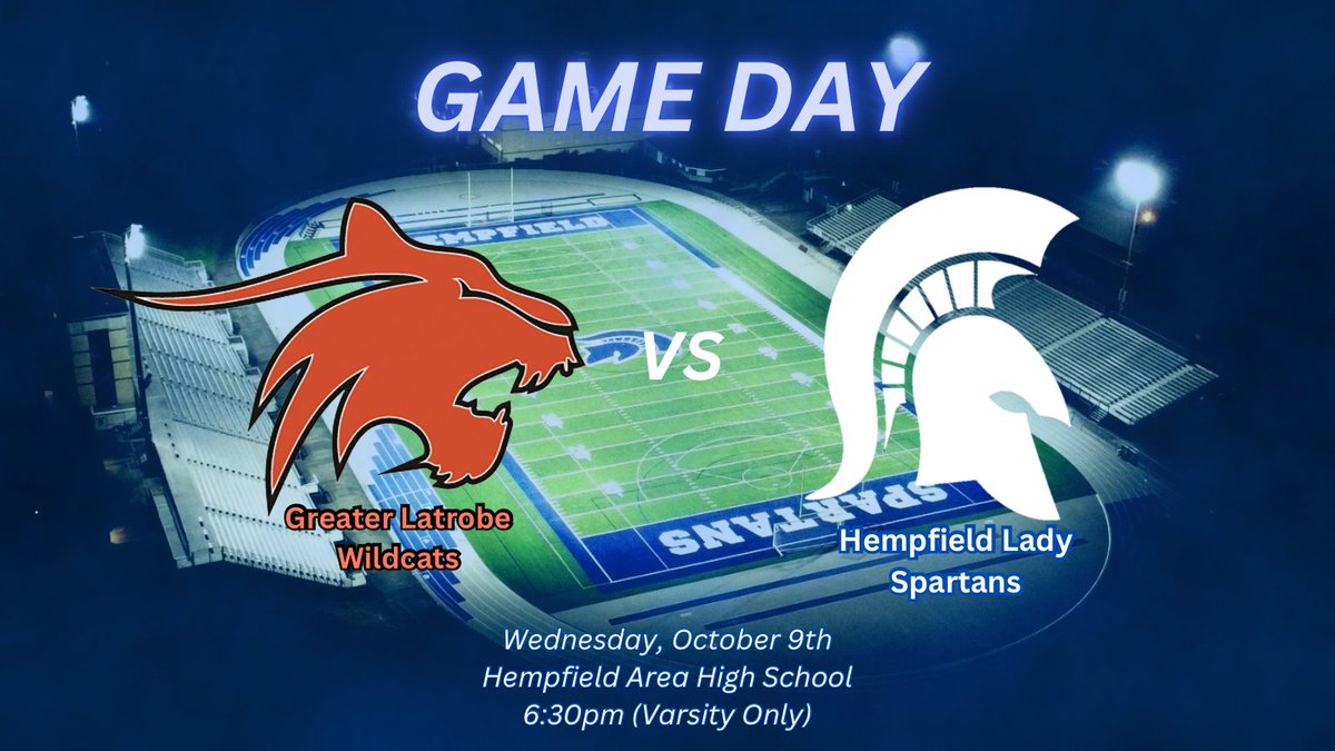 Lady Spartans at home tonight hosting Latrobe!  Let’s go Hempfield!