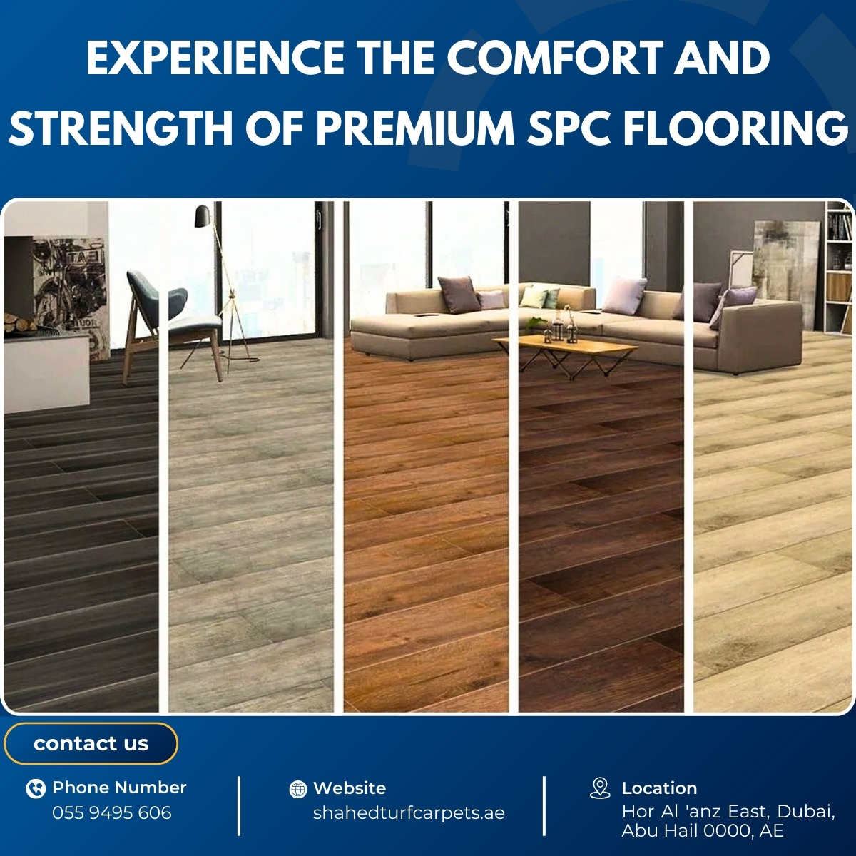 TurfCarpets's tweet photo. Experience the Comfort and Strength of Premium SPC Flooring

Transform your home or office with the finest SPC flooring solutions from Shaded Turf Carpets. Our flooring blends elegance with top-tier functionality, providing a stunning, durable surface that will elevate any room. https://t.co/oBpYOMxXUV