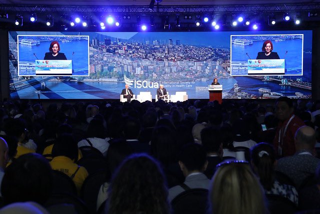 🌎 ISQua 2024 Uluslararası Konferansı, ISQua, T.C. Sağlık Bakanlığı ve TÜSKA işbirliğinde 24-27 Eylül’de İstanbul’da başarıyla gerçekleştirildi. 85 ülkeden 1400 katılımcı sağlıkta kalite, dijital dönüşüm, yapay zeka ve akreditasyon konularını ele aldı

<a href="/ISQua/">ISQua</a> <a href="/tuskatr/">TÜSKA</a> <a href="/tusebgovtr/">TÜSEB</a>