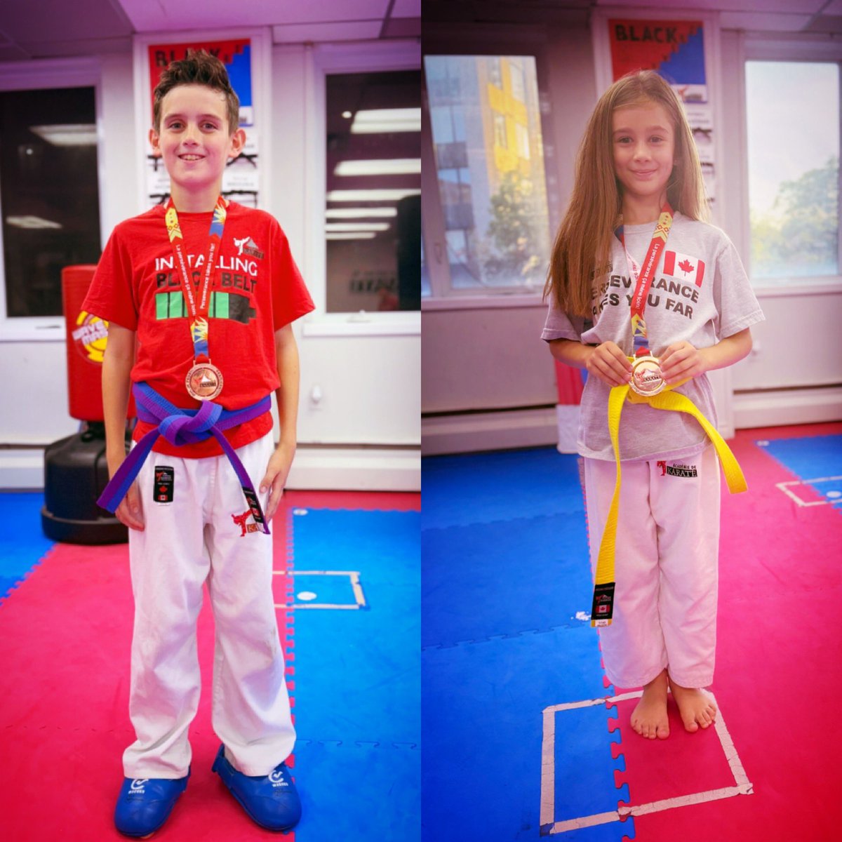 🌟 Athletes of the Month: Odin &amp; Eleni! 🌟
We are excited to recognize Odin and Eleni as our Athletes of the Month! 🥳
Both have shown incredible respect, humility, and have made significant strides in their karate journey.