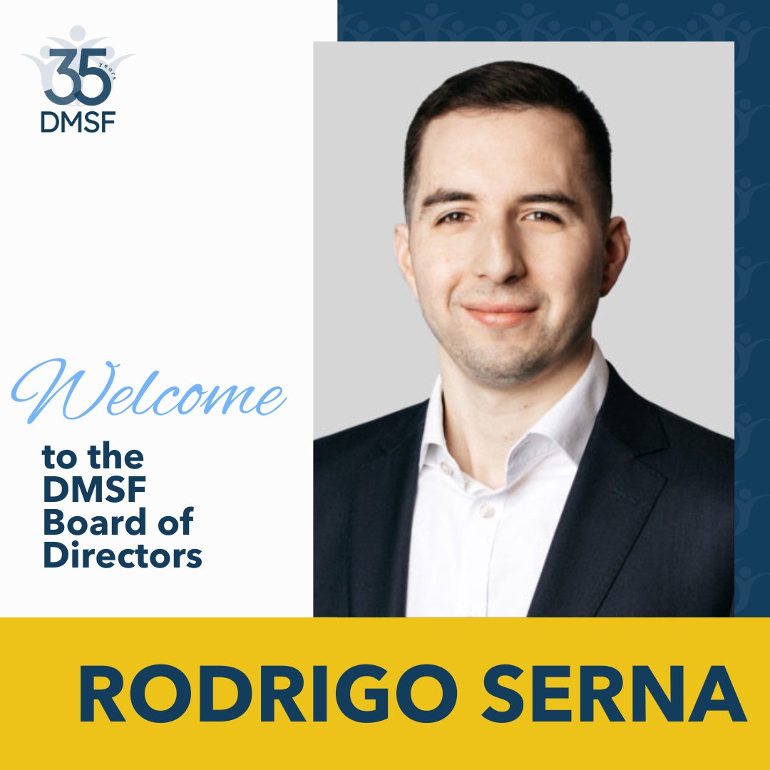 📢 Please join us in welcoming Rodrigo Serna to the Daniel Murphy Scholarship Fund Board of Directors! 👏🏽✨ Rodrigo currently serves as Director at Vista Credit Partners and has been an active force on the DMSF Associate Board. 
Welcome to the DMSF Family, Rodrigo!