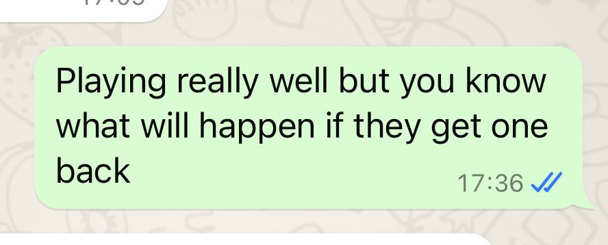 I know my team too well 🙄 #spurs