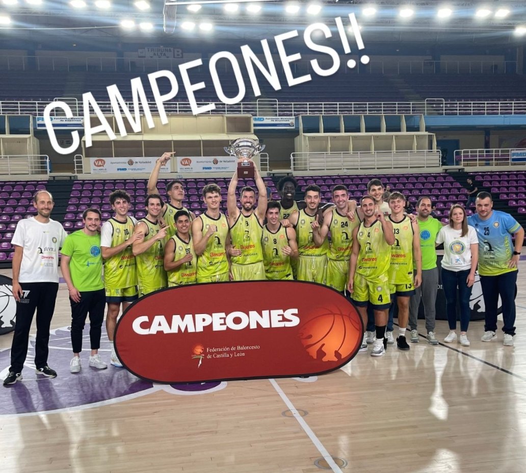 La mejor manera de cerrar la pretemporada, campeones de la Copa <a href="/FBCyL/">FBCyL</a> #TerceraFEB, con la #MareaVerde a nuestro lado vamos a por todas!! #JuntosObilamos

<a href="/Hotel4Postes/">Hotel Cuatro Postes</a> <a href="/Avilaautentica1/">Ávila Auténtica.</a> <a href="/ccelbulevar/">El Bulevar Ávila</a> 

#SoyDelÓbila