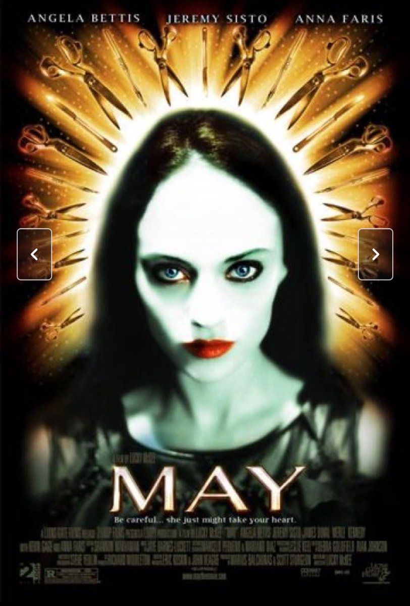 My Halloween picks: Lucky McKee’s MAY, with the brilliant Angela Bettis and Anna Faris. A double bill of Jordan Peele’s masterpieces GET OUT and US. Or a double bill of APARTMENT 7A with Julia Garner &amp; Dianne Wiest and ROSEMARY’S BABY with a shrewd performance by John Cassavetes