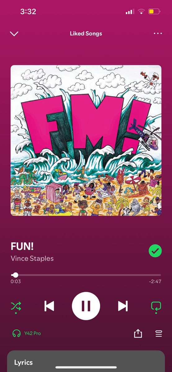 ladyofthefire's tweet image. Soundtrack from my trip last weekend. Feels like it was a year ago.#vincestaples #hellnight #thundercat