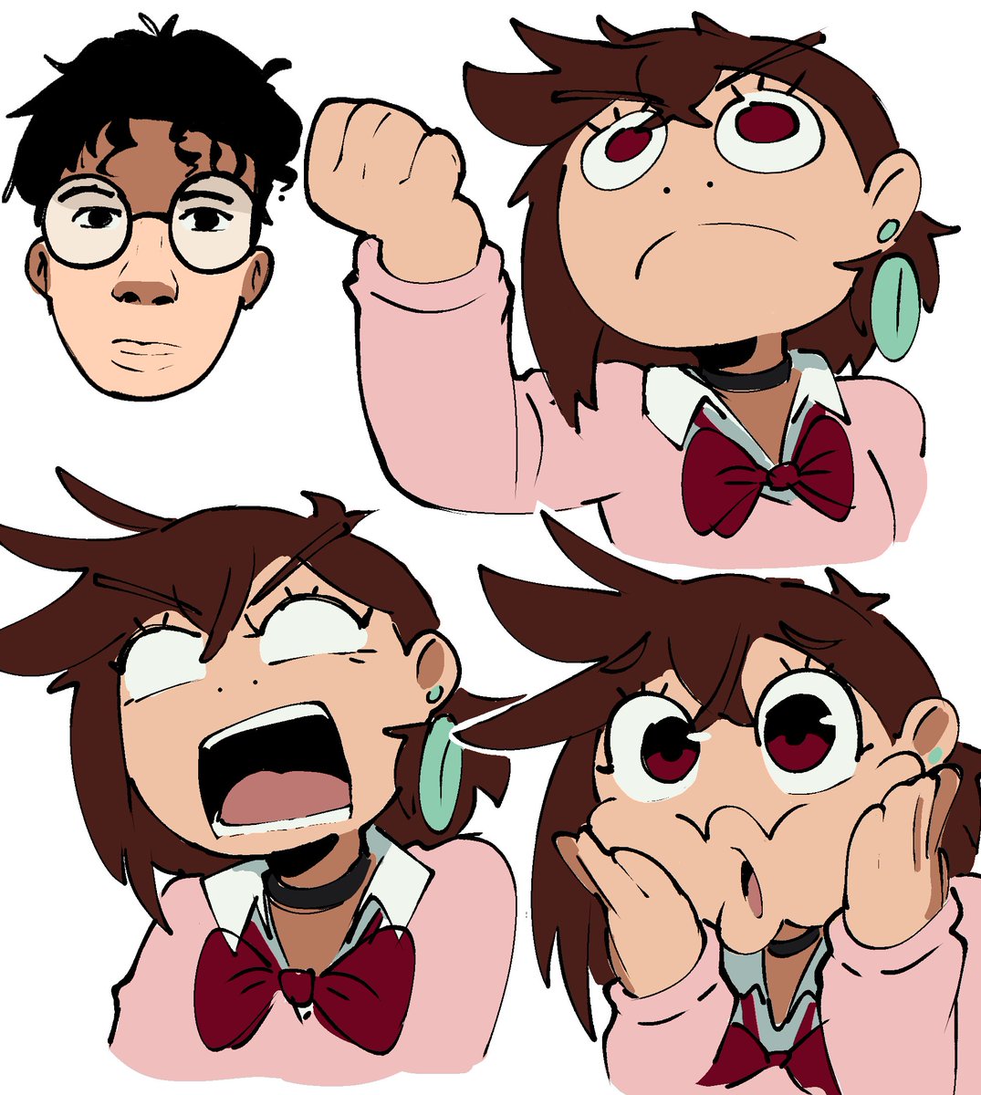 abstractpurple's tweet photo. I love dandadan expressions https://t.co/GzUdeaom6d