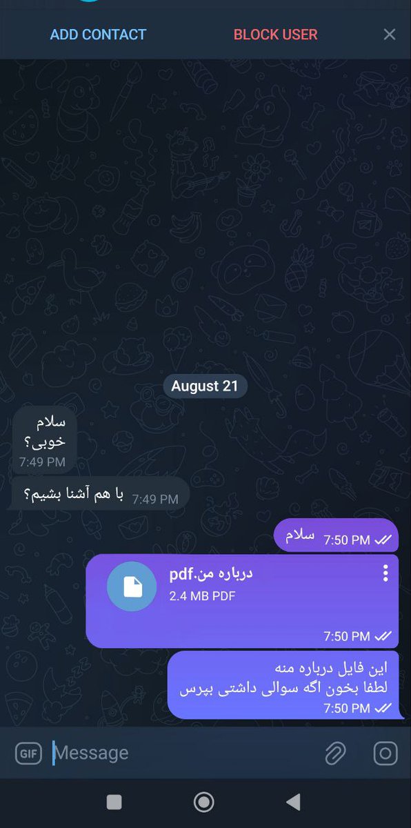 naazi_ali's tweet photo. دیگه واقعا حوصله ندارم خودمو از صفر برای کسی توضیح بدم و آخرش هم هیچی نشه https://t.co/ILfYnMNrvo