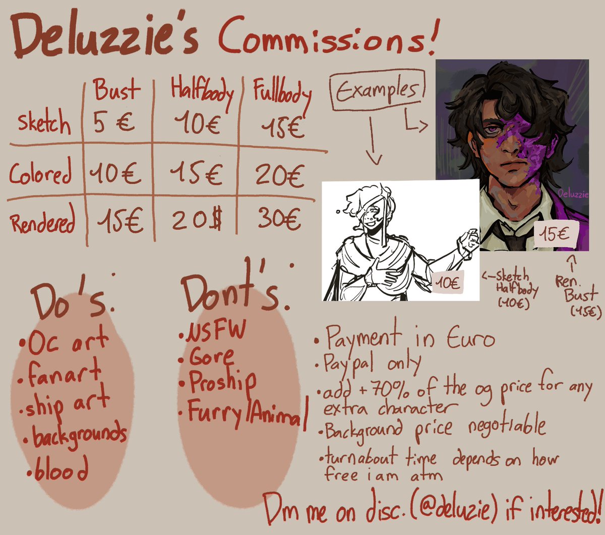 Deluzzie's tweet image. Comms open 👍 dm me on discord (@/deluzie) or just twt dms if interested