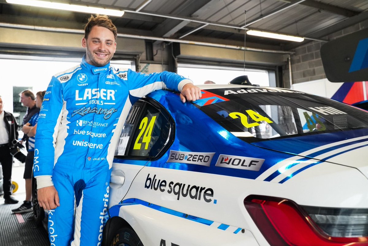 Congratulations Jake Hill 2024 BTCC champion ⁦<a href="/JakeHillDriver/">Jake Hill</a>⁩ ⁦<a href="/MBMotorsport_/">Laser Tools Racing with MB Motorsport</a>⁩ ⁦<a href="/markblundellf1/">Mark Blundell</a>⁩ ⁦<a href="/simonmhill/">Simon Hill</a>⁩