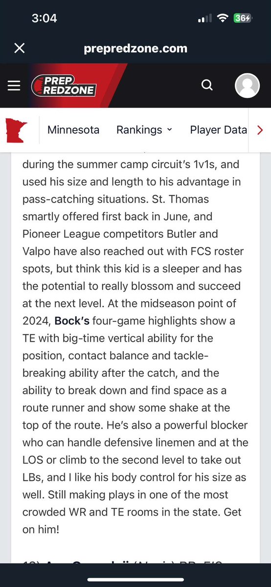 Thank you! <a href="/OJW_Scouting/">PrepRedzone Oliver</a> <a href="/EdinaFBRecruits/">Edina Football Recruiting</a> <a href="/TNTACADEMY1/">TNTACADEMYSP</a> <a href="/coachmattadkins/">Matt Adkins</a> <a href="/Fletcher_UofA/">Fletcher Kelly</a> <a href="/Creightp/">Paul Creighton</a> <a href="/CoachKoehler/">Eric Koehler</a>