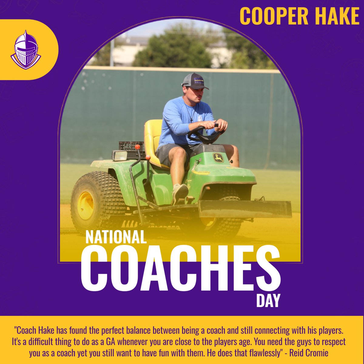 Happy National Coaches Day, guys! 💜

#gocru