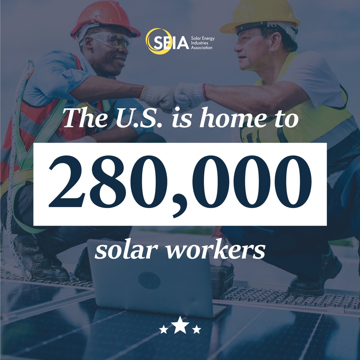 Solar and Storage Industry (@seia) on Twitter photo Solar energy is a job creator. Period.
More from <a href="/IRECUSA/">The Interstate Renewable Energy Council (IREC)</a>: irecusa.org/census-solar-j… Solar energy is a job creator. Period.
More from <a href="/IRECUSA/">The Interstate Renewable Energy Council (IREC)</a>: irecusa.org/census-solar-j…