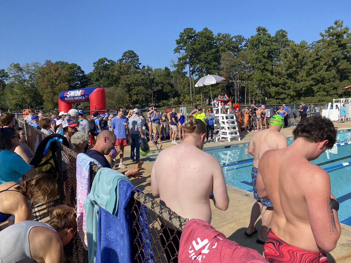 bremorris's tweet photo. Charlotte @saaswim done and dusted in the pool today. Great effort by all to @block.cancer https://t.co/v2eLe2r9Rs