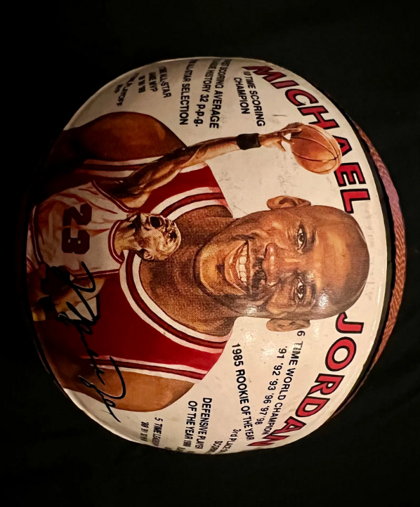 Today's Highlight: Michael Jordan Mini Basketball with Face, Stats and Autograph

Estate Sale is LIVE running until the 13th of October. Here is the link just click "View Live Auction" Good Luck colelector.com

#MichaelJordan #MJMemorabilia #SportsCollectibles