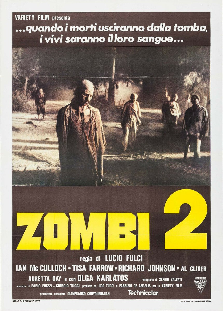 Coming next on Eerie, International:
We will take a trip to Italy and review Lucio Fulci‘s ZOMBI 2 (a.k.a. ZOMBIE FLESH EATERS, and many other names; 1979).
EerieInternational.com