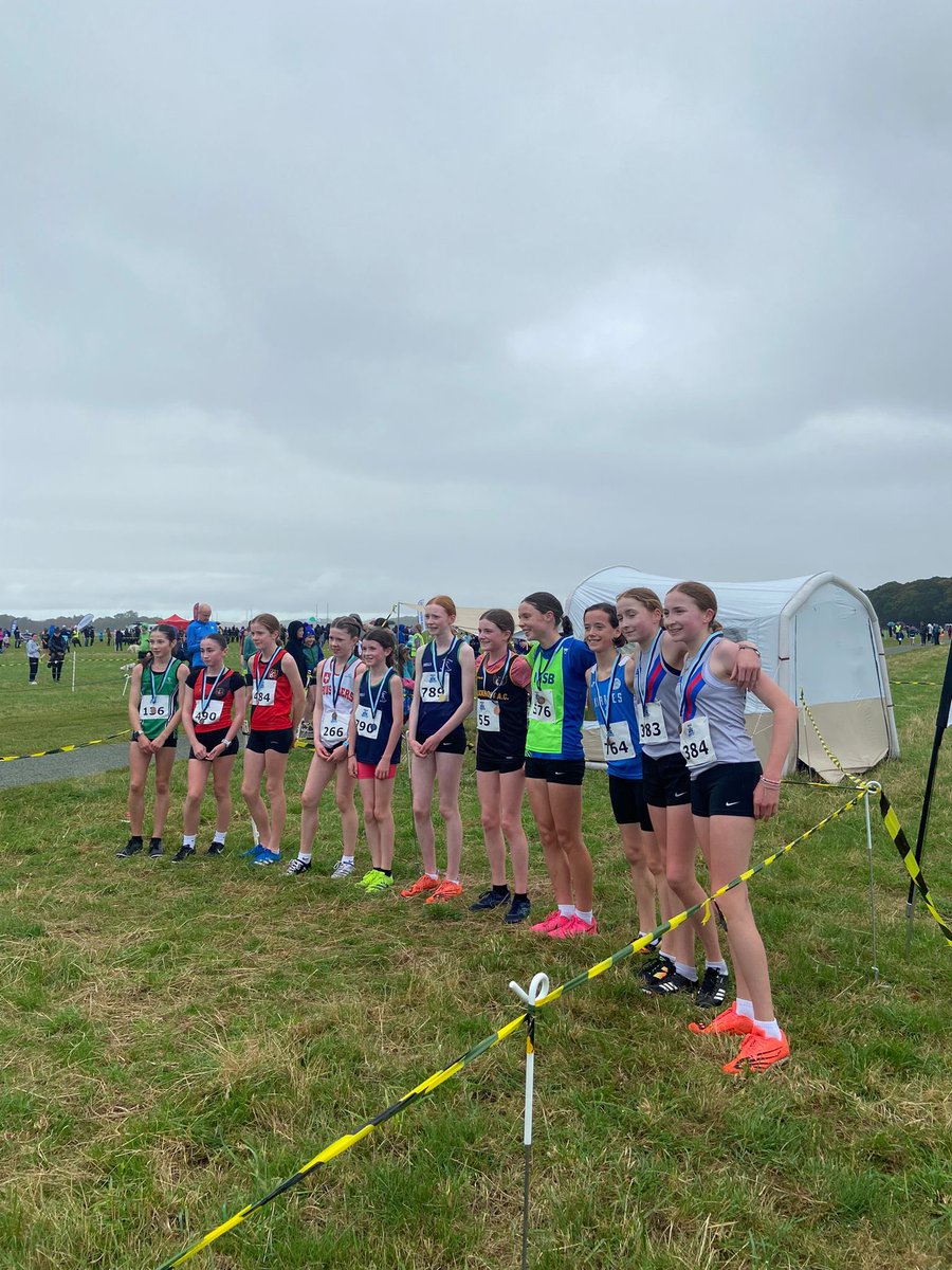 Well done to all Clongriffin AC who raced today in the even age Dublin Cross Country Championships ⚫️🟢. 

Danny won🥇 in the Boys u14 running up an age. 

Orlaith (Girls u12) &amp; Ella (Girls u14) booked their tickets to All-Irelands &amp; on the Dublin.