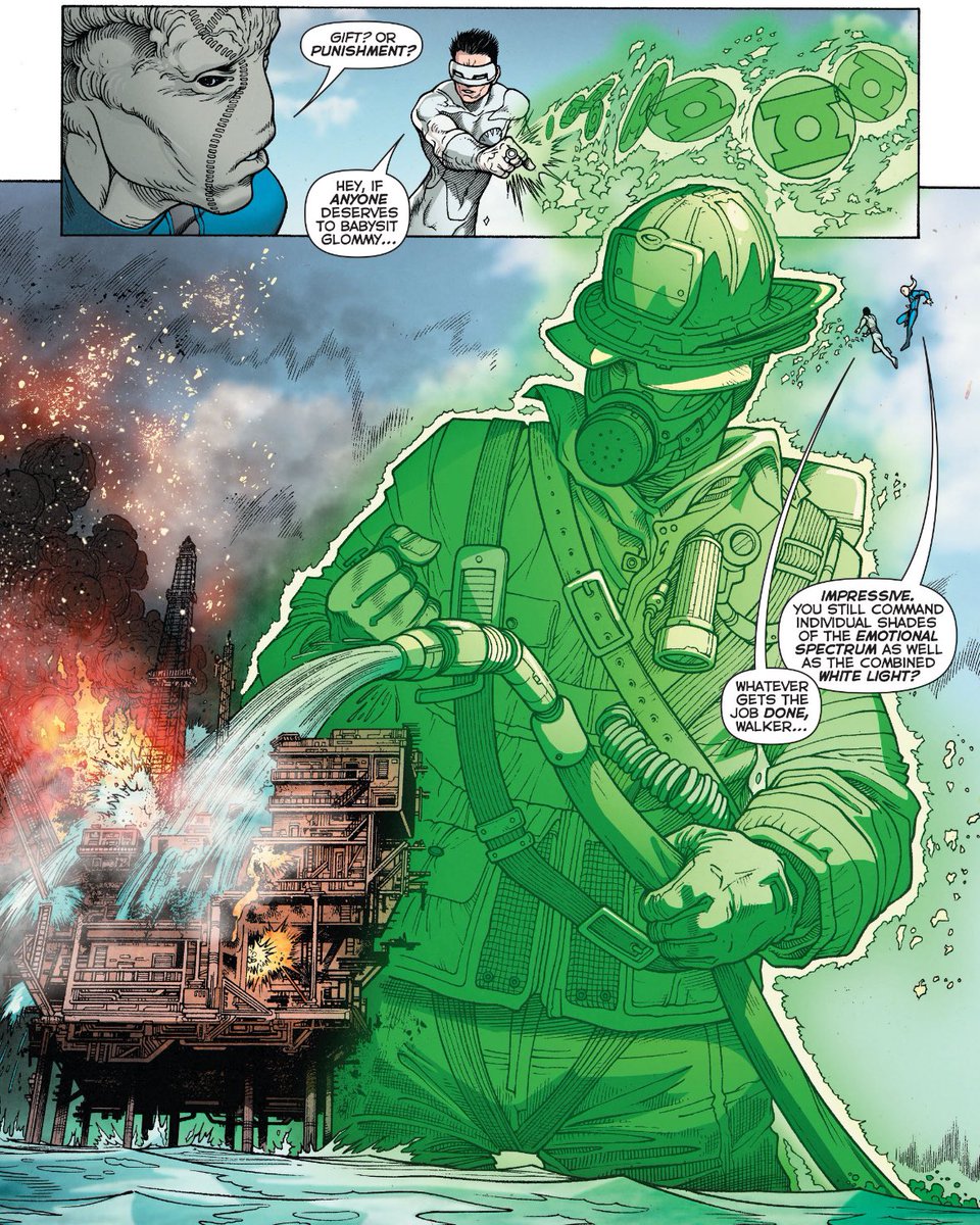 chelsdaniel280's tweet photo. #LanternConstructs: Firefighter 🧑🏻🚒
(Green Lantern: New Guardians #20 - Tony Bedard, Andres Guinaldo, Raul Fernandez, Wil Quintana, and Dave Sharpe)
#GreenLantern #firefighters
#KyleRayner #SaintWalker
#WrathOfTheFirstLantern
#New52 #dccomics https://t.co/ft2YXXivOD