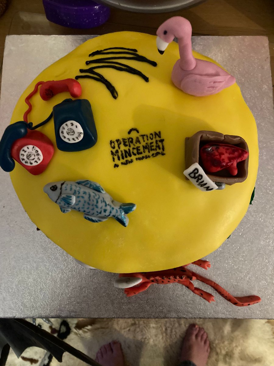 Nikki Reilly (@donsmacc) on Twitter photo Because what other cake would I make for the teen's 18th birthday? Confused the hell out of the family who haven't seen <a href="/mincemeatlive/">Operation Mincemeat</a> Enjoy <a href="/spitlip/">SpitLip</a> @JakMalonee <a href="/DaveyCumming/">David Cumming</a> <a href="/NatashaHodgson/">Natasha Hodgson</a> <a href="/ZoeBobRoberts/">Zoe Roberts</a> <a href="/FelixHagan/">Felix Hagan</a> Because what other cake would I make for the teen's 18th birthday? Confused the hell out of the family who haven't seen <a href="/mincemeatlive/">Operation Mincemeat</a> Enjoy <a href="/spitlip/">SpitLip</a> @JakMalonee <a href="/DaveyCumming/">David Cumming</a> <a href="/NatashaHodgson/">Natasha Hodgson</a> <a href="/ZoeBobRoberts/">Zoe Roberts</a> <a href="/FelixHagan/">Felix Hagan</a>