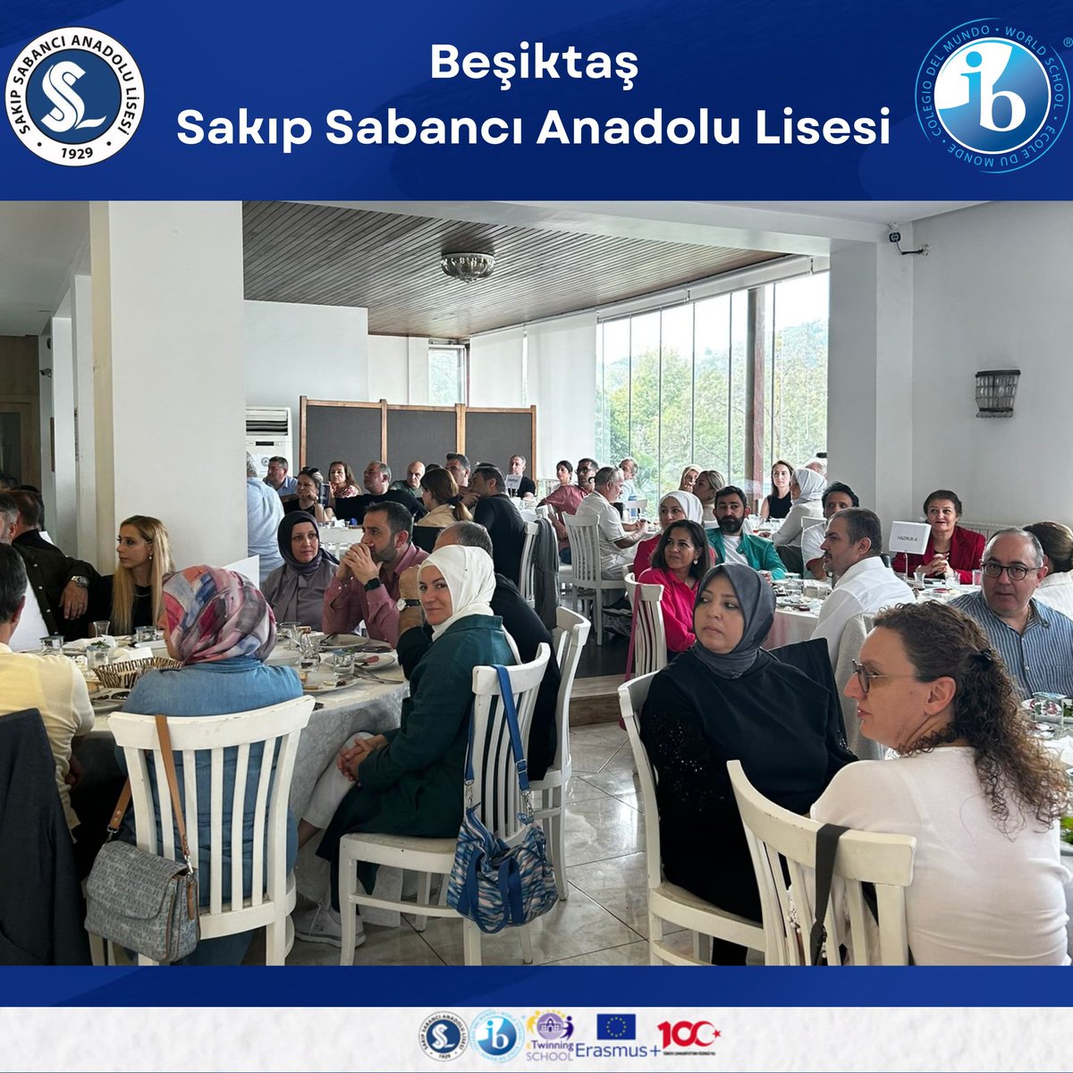 Beykoz Sabancı Öğretmenevi’nde düzenlediğimiz kahvaltı etkinliğimizde velilerimiz ve Beşiktaş İlçe Milli Eğitim Müdürümüz Sayın Sedat Işık'a katılımlarından dolayı teşekkür ederiz.

<a href="/BesiktasMEM/">Beşiktaş İlçe Millî Eğitim Müdürlüğü</a> <a href="/istanbulilmem/">İstanbul İl Millî Eğitim Müdürlüğü</a> <a href="/tcmeb/">Millî Eğitim Bakanlığı</a> <a href="/MucahitYentur/">Murat Mücahit Yentür</a> <a href="/sedat_iskk/">SEDAT IŞIK</a> <a href="/ycl_cilingir/">Yücel Çilingir</a> <a href="/SabanciVakfi/">Sabancı Vakfı</a>