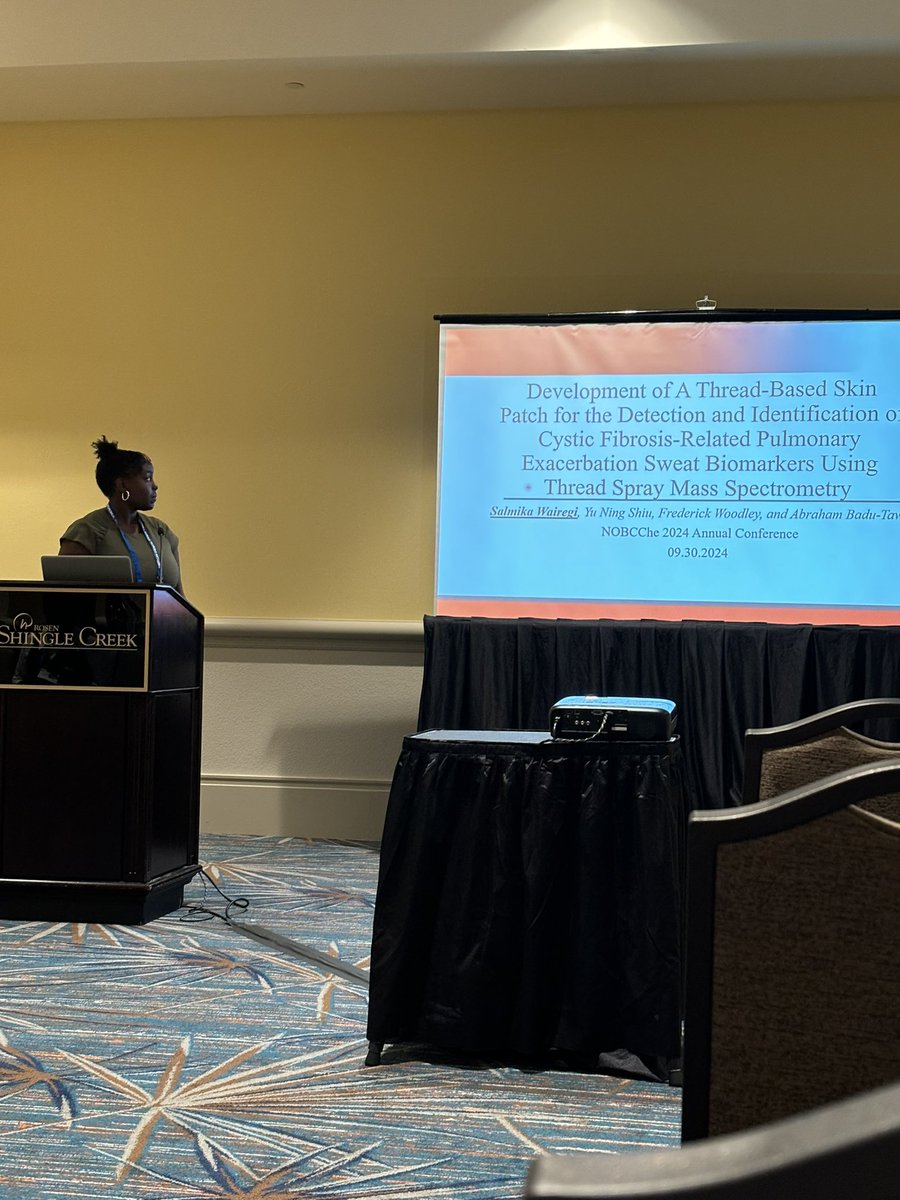 NOBCChE@OSU (@nobcche_osu) on Twitter photo This last week at the 51st annual NOBCChe conference, we had wonderful s to debt presentation by some of our members!
Amazing oral presentations by Shreyasi (<a href="/ChemWrg/">WRG_Chem</a>), Bertha (<a href="/McGrierGroup/">Psaras McGrier</a>), and Salmika (<a href="/BaduGroup/">The Badu-Tawiah Research Group</a>) 👏🏿👏🏿👏🏿 This last week at the 51st annual NOBCChe conference, we had wonderful s to debt presentation by some of our members!
Amazing oral presentations by Shreyasi (<a href="/ChemWrg/">WRG_Chem</a>), Bertha (<a href="/McGrierGroup/">Psaras McGrier</a>), and Salmika (<a href="/BaduGroup/">The Badu-Tawiah Research Group</a>) 👏🏿👏🏿👏🏿