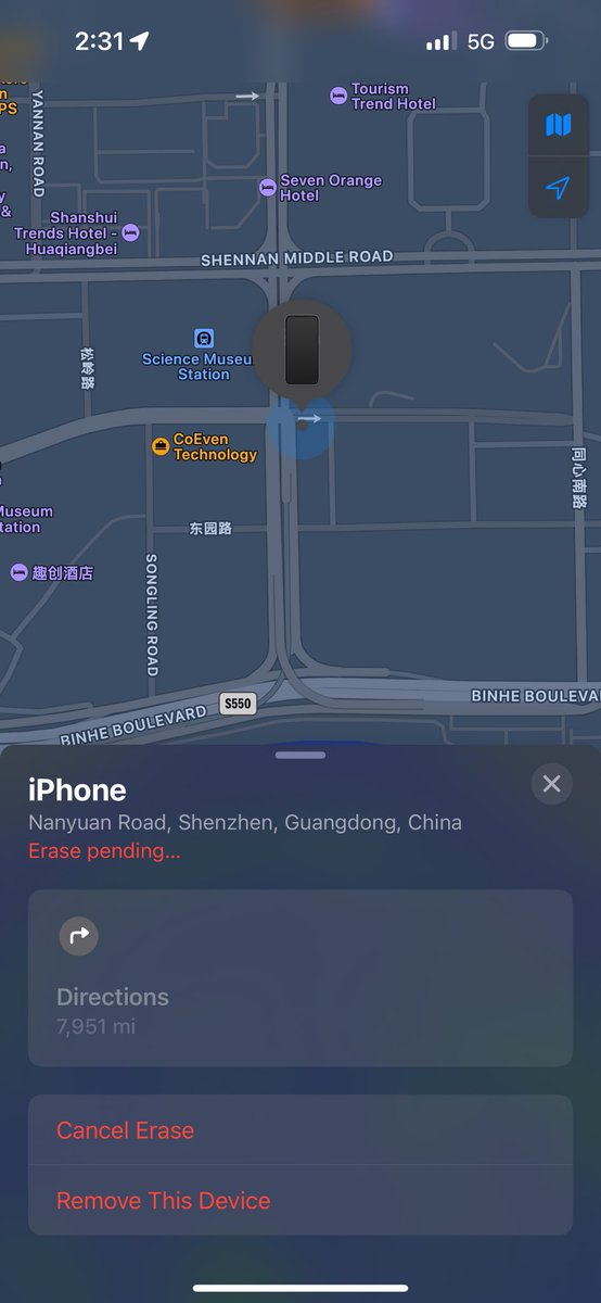 superRBFgirl's tweet photo. Imagine your phone getting stolen in Worcester and get a notification that someone’s using it to pay for things in China a few days later 🫠 https://t.co/hXXlPgtJ8S