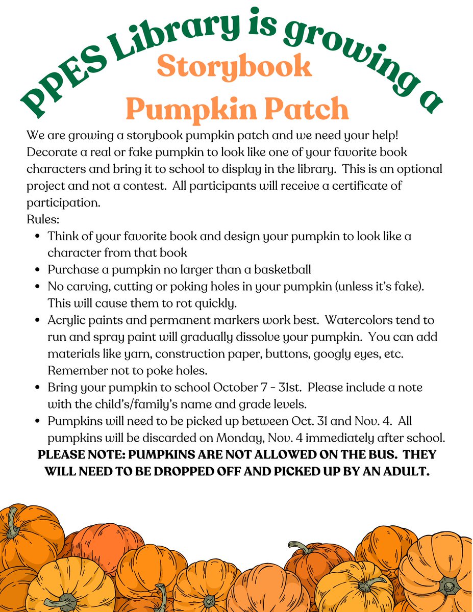 Plum Point Elementary Library (@PPES_Library) / Posts / X, image size:927x1200