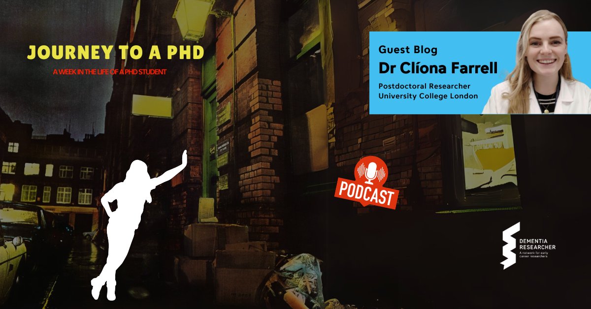 Dementia Researcher (@demrescommunity) on Twitter photo Ever wonder what a week in the life of a PhD student looks like? Check out part 3 of Dr Clíona Farrell’s blog series for a peek behind the scenes. #PhDLife #AlzheimersResearch <a href="/ClionaFarrell_/">Clíona Farrell</a>
dementiaresearcher.nihr.ac.uk/blog-journey-t… Ever wonder what a week in the life of a PhD student looks like? Check out part 3 of Dr Clíona Farrell’s blog series for a peek behind the scenes. #PhDLife #AlzheimersResearch <a href="/ClionaFarrell_/">Clíona Farrell</a>
dementiaresearcher.nihr.ac.uk/blog-journey-t…