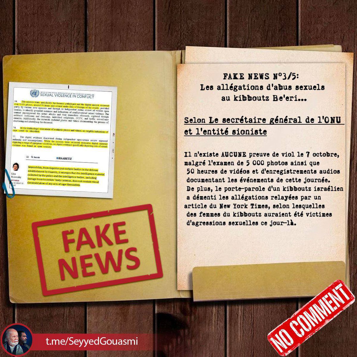 LES ALLÉGATIONS D’ABUS SEXUELS AU KIBOUTS BE’ERI.