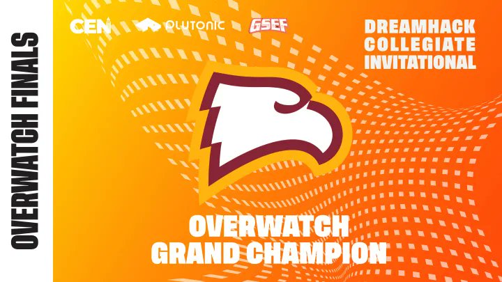🎉🏆 Congratulations to <a href="/WinthropEsports/">Winthrop Esports</a> ! 🏆🎉

The DreamHack Collegiate Invitational 
Overwatch Grand Champions!