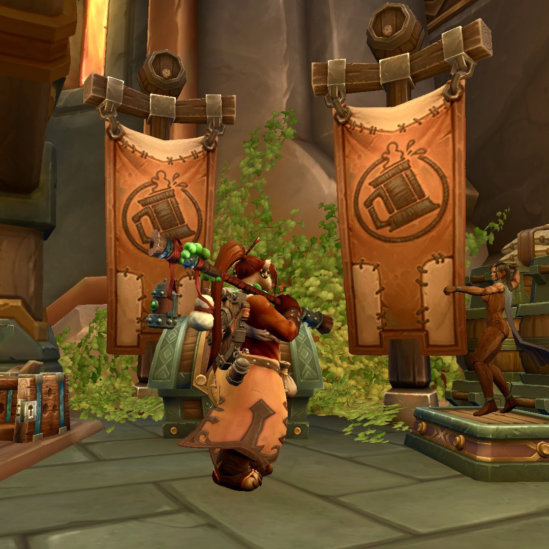 jaymhits's tweet photo. Of course, Brewmaster and Brewfest go hand in hand. Until next year’s Brewfest 🍻 #brewfest #warcraft https://t.co/O2gzBgSrN3