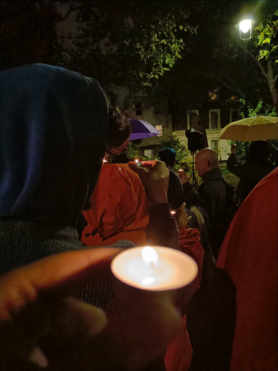 Mourning the death of all the innocent people from the atrocities of October 7th.

Mourning all the people in the ongoing genocide in Gaza &amp; violence in Lebanon.

Seeking for a brighter future away from occupation with freedom for all.

Every Life, a Universe.

with <a href="/NaamodUK/">Na'amod</a>