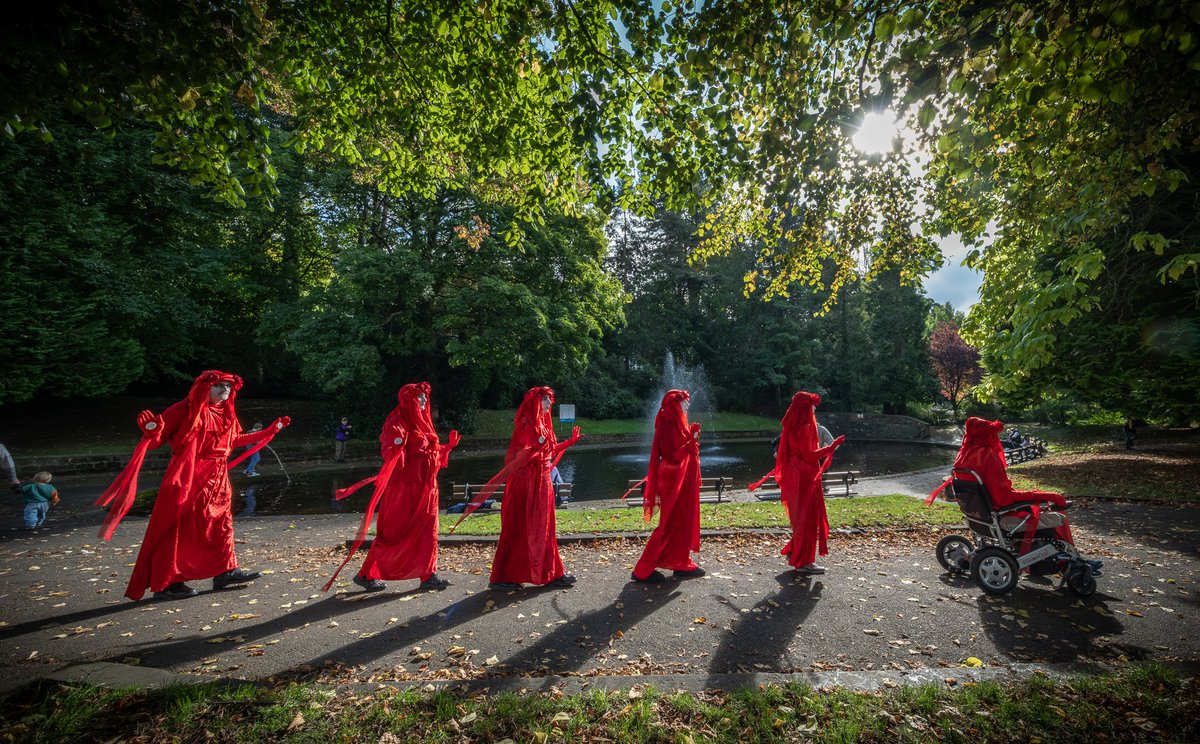 Richard Maude (@silverginger) on Twitter photo Members of <a href="/XRebellionUK/">Extinction Rebellion UK ๐</a> process through Valley Gardens in #Harrogate over expansion plans by <a href="/HarrogateSpring/">HarrogateSpringWater</a> Members of <a href="/XRebellionUK/">Extinction Rebellion UK ๐</a> process through Valley Gardens in #Harrogate over expansion plans by <a href="/HarrogateSpring/">HarrogateSpringWater</a>