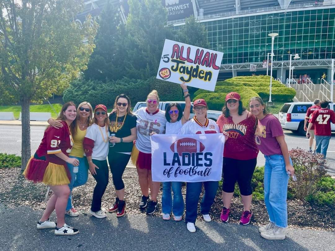 All Hail!!! Our DC Division Ladies are ready! 😍🏈