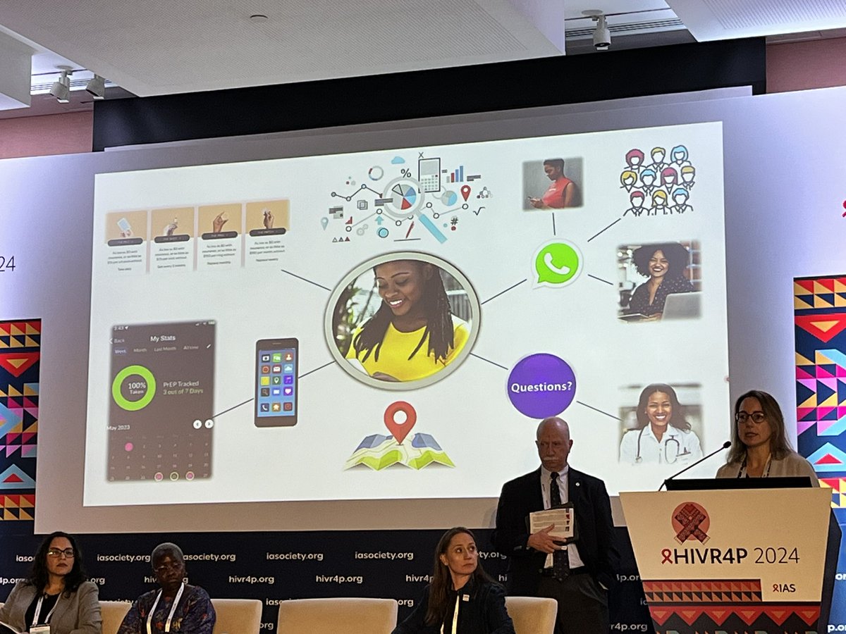 ivansegy47's tweet image. “mHealth tools can support young women’s education and decision making regarding their sexual and reproductive health” says @FloridaState’s Kate Muessig at #HIVR4P2024. The Vuka App, for example is supporting adherence to PrEP and providing health and wellness information