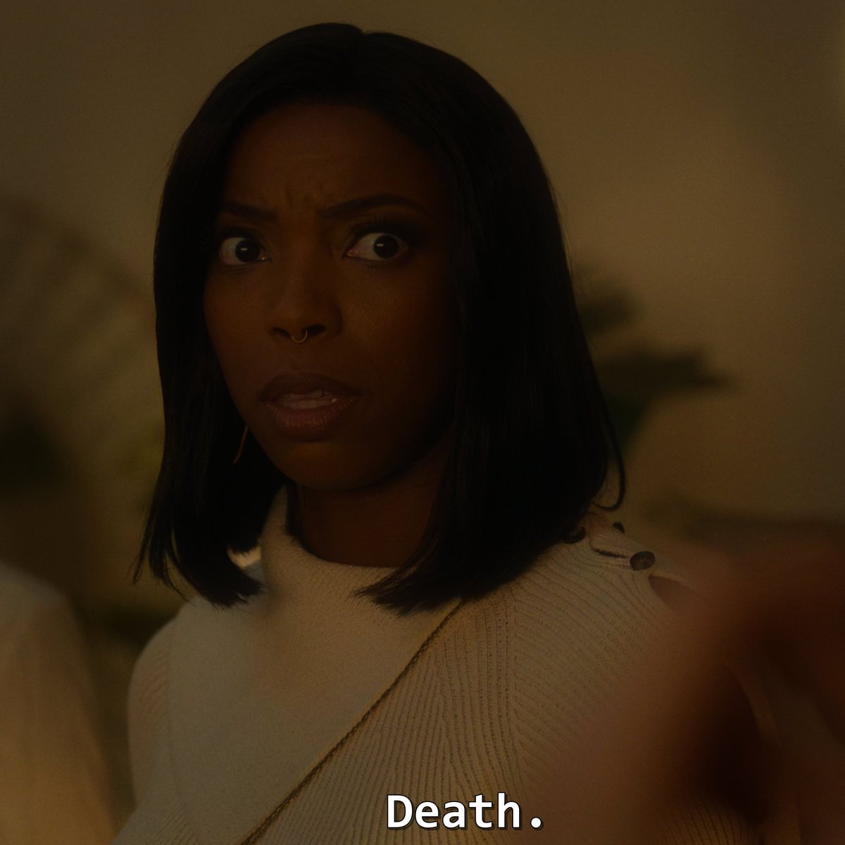 bridgetshahn's tweet image. normal viewer: omg she's terrified
agathario shippers: omg she's aroused