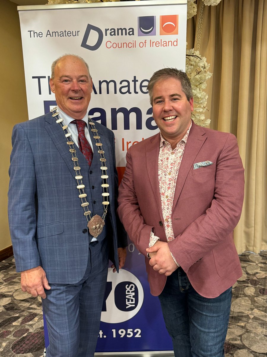 Edward Hayden (@edwardhayden) on Twitter photo Delighted to join with my friend and colleague <a href="/LHannaway1/">Liam Hannaway</a> this morning in Athlone for the AGM of the <a href="/ADCI_Forum/">ADCI</a> . Well done to Liam and the NEC for conducting a great meeting. As DLI chairperson I was delighted to get the opportunity to speak on behalf of <a href="/DramaLeagueIrl/">Drama League of Ireland</a> Delighted to join with my friend and colleague <a href="/LHannaway1/">Liam Hannaway</a> this morning in Athlone for the AGM of the <a href="/ADCI_Forum/">ADCI</a> . Well done to Liam and the NEC for conducting a great meeting. As DLI chairperson I was delighted to get the opportunity to speak on behalf of <a href="/DramaLeagueIrl/">Drama League of Ireland</a>