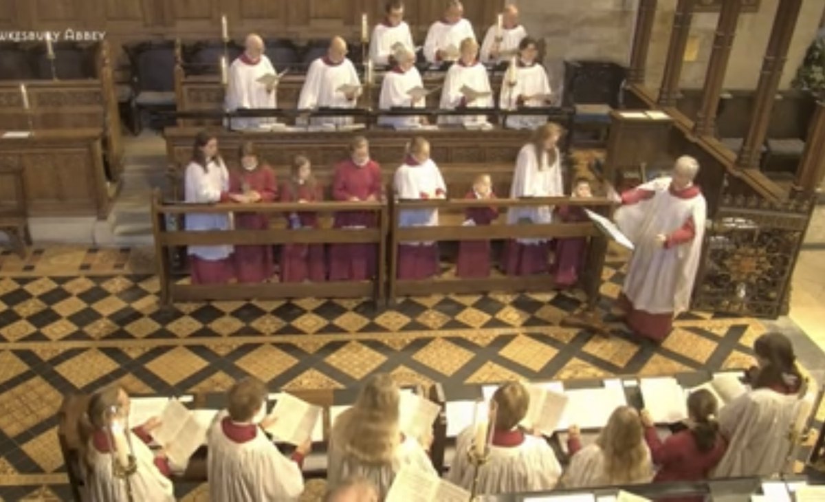 On this #InternationalChoristerDay we give thanks for our choristers, both children and adults, and all they give to <a href="/TewkesAbbey/">Tewkesbury Abbey</a>. Running out of cassocks is a great problem to have - 52 choristers at the moment (+4 at university)! <a href="/RSCMCentre/">RSCM Centre</a> <a href="/_cathedralmusic/">Cathedral Music Trust</a> <a href="/GlosDioc/">The Diocese of Gloucester</a>