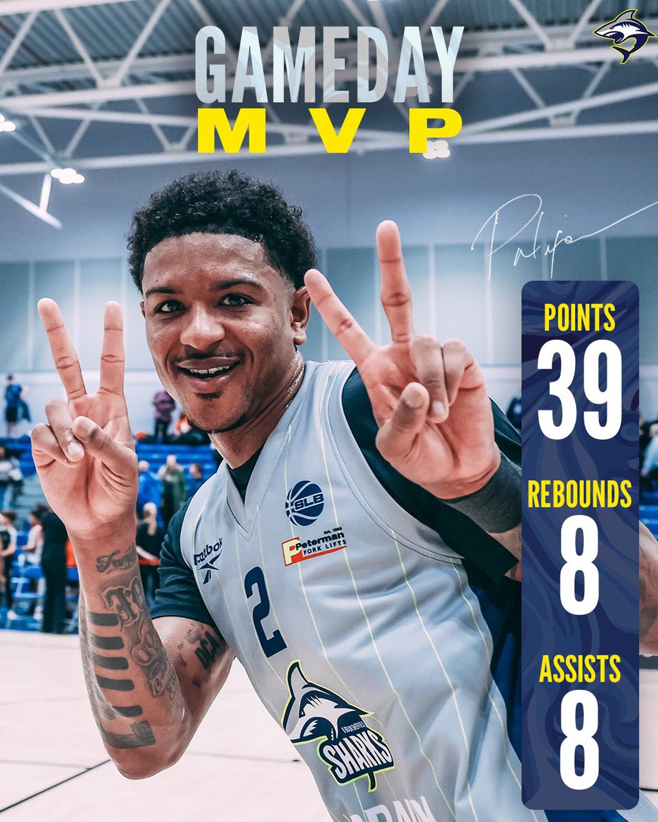 What a MONSTER game from P 🔥

Scoring a huge 3️⃣9️⃣ points along with 8 rebounds and 8 assists 🦈