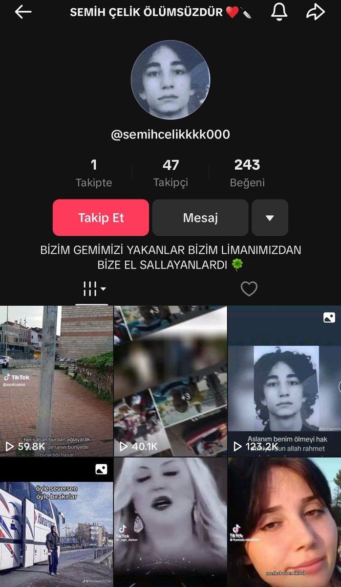 tiktokta böyle bir hesap acılmıs ve videoları baya izleniyor acil yayabilir miyiz kızlar of hepinizden midem bulanıyo ne kansız insanlarsınız siz aq #türkishwomenneedhelp 
#turkishwomenareindanger