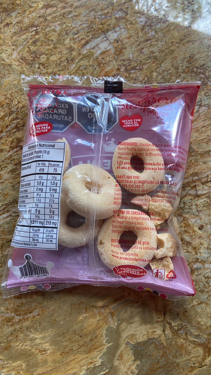 CUATRO rosquitas vienen en los paquetes de La Reina 😳
