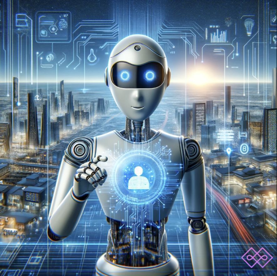 aipin_io's tweet photo. 👮🤖 Enhancing security with AIPIN's AI Bots. Smart surveillance and alert systems for safety. #AI #AIPIN #SecurityAI #TechSafety #SurveillanceTech https://t.co/7k3smdqtOO https://t.co/7HXL5iKHpS