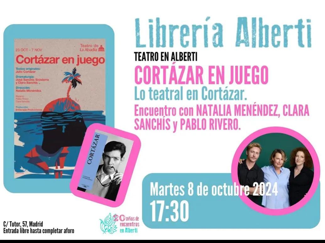 Este martes 8 nos escapamos del ensayo para ir a la Librería Alberti a contarlo todo. ( O casi...)