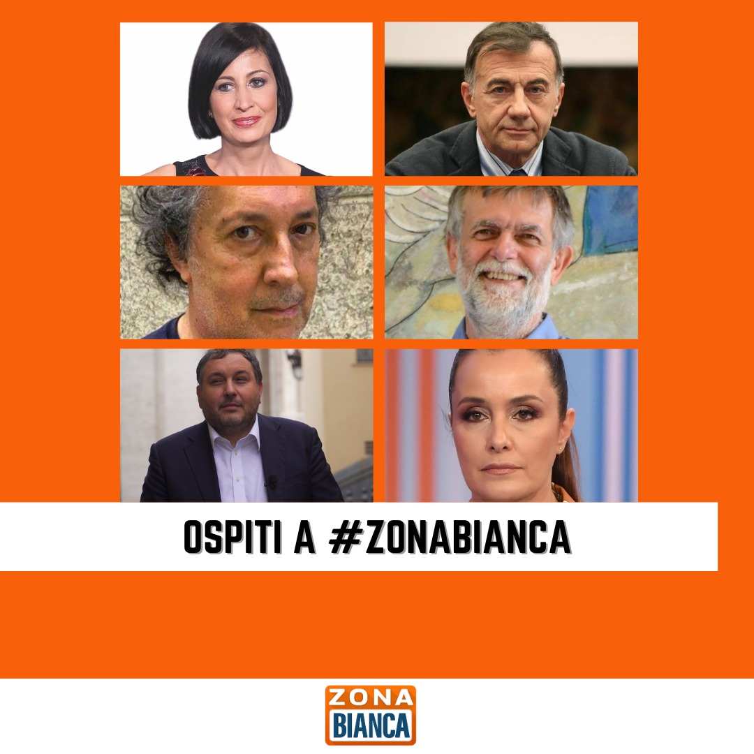 Zona Bianca (@zona_bianca) on Twitter photo Tra i tanti ospiti della puntata di questa sera ci saranno anche <a href="/CandidaMorvillo/">candida morvillo</a> <a href="/michelecucuzza/">Michele Cucuzza</a> <a href="/fulvioabbate/">Fulvio Abbate</a> <a href="/JacopoFo/">Jacopo Fo</a> <a href="/DavidMurgia/">David Murgia</a> e <a href="/Roberta_Capua_/">Roberta Capua</a>. Vi aspettiamo alle 21.20 nella #zonabianca di @mediasetrete_4 Tra i tanti ospiti della puntata di questa sera ci saranno anche <a href="/CandidaMorvillo/">candida morvillo</a> <a href="/michelecucuzza/">Michele Cucuzza</a> <a href="/fulvioabbate/">Fulvio Abbate</a> <a href="/JacopoFo/">Jacopo Fo</a> <a href="/DavidMurgia/">David Murgia</a> e <a href="/Roberta_Capua_/">Roberta Capua</a>. Vi aspettiamo alle 21.20 nella #zonabianca di @mediasetrete_4
