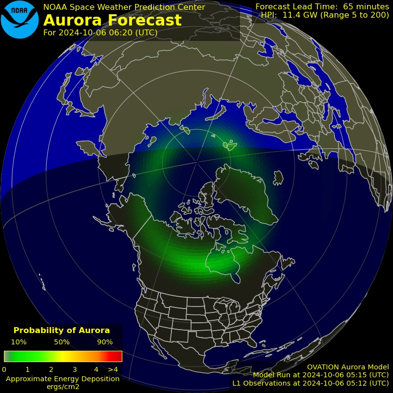 The sometimes painful reality of space weather forecasting, forecasted (Kp7) vs observed (Kp2).

This is why when it comes to aurora, it's SO much more than just communicating the forecasted Kp and requires real-time updates.