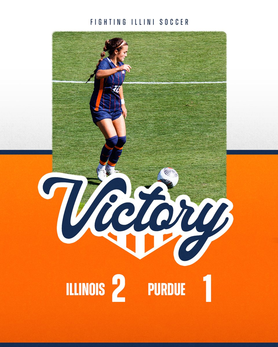THAT'S AN ILLINOIS VICTORY!!!!

Second half goals from Kennedy Berschel and Lia Howard earn the #Illini three points on the road!

#HTTO | #UP ⬆️
