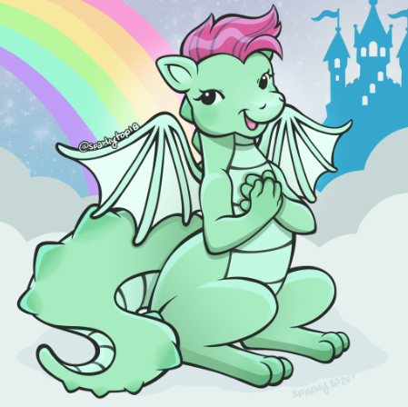 DesDaydream's tweet photo. What if MLP G6 decided to include Spike the Dragon again but this time decided to do a genderbent version? It wouldn't be the first time a franchise would genderbent a supporting character, but it would be interesting in my opinion.
Artist: Sparkytopia
#mlpspike #mlp #mlpG6 https://t.co/03Jr1pS3jM